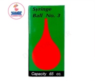 Syringe Ball ไซริงค์บอล ลูกยางแดง ใช้ดูดของเหลว เบอร์ 3