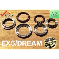 HONDA EX5 / EX5DREAM STEERING CONE / CONE BEARING BALL RACE SET