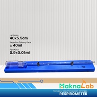 Respirometer Alat Ukur Pernapasan Serangga / Respiro Meter Mengukur Laju Respirasi