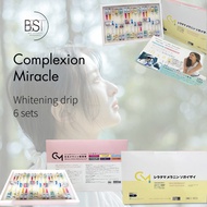 complex miracle whitening drip set (JB ready stock now / 100% original stock )