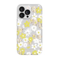 KATE SPADE NEW YORK PROTECTIVE HARDSHELL เคส IPHONE 13 PRO MAX - YELLOW FLORAL MEDLEY