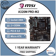 MSI A320M PRO-M2 AM4 DDR4รองรับ Ryzen 5 3600X3400กรัม Cpus AMD A320 PCI-E 3.0X16 32GB SATA3 HDMI USB3.1 Micro ATX