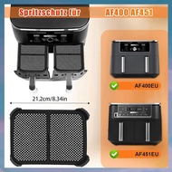 [hotkeystore.] Air Fryer Accessory 2 PCS Splash Guard for  Foodi Max Dual Zone AF400EU AF451EU Silic