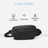 Case Valker Venture Sling Bag PU Crossbody Chest Bag YKK Zipper Water Resistant Everyday Carry EDC S