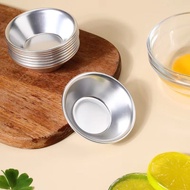 Egg Tart Mold Thickened Reusable Baking Mold Aluminum Portuguese Egg Tart Cup Cake Egg Tart Bottom H