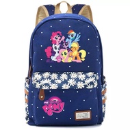 Pony school bagpack canvas for student