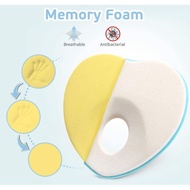 Bammax Baby Dimple Pillow/Memory Foam Pillow Anti Flat Head Pillow Anti Plagiocephaly Pillow Baby