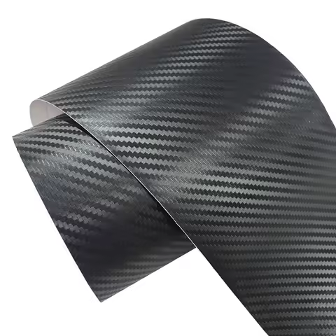 10cm 15cm width 3D Black Carbon Fiber Film Vinyl Sheet Roll Wrap DIY Decals Air Release Bubble Free
