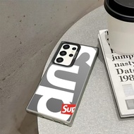 Simple Street Wear SUP Letter Trendy Phone Case Suitable for Samsung A04E/A14 4G/A15 4G/S24 Ultra/S2