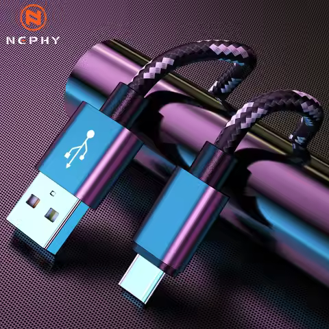 USB Type A To C Cable For Samsung Galaxy A50 A51 A52 S10 S20 Xiaomi mi Redmi Huawei Realme USBC 1m 2