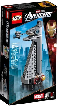 LEGO 40334 Avengers Tower 211pcs 10+ lego Đồ chơi gạch Hoàn toàn mới và chính hãng