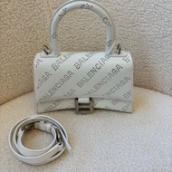 巴黎世家 / Balenciaga Hourglass 沙漏包｜小號 白色
