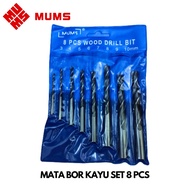 MATA BTG - Wood Drill Bit Set 8pcs 3mm 4mm 5mm 6mm 7mm 8mm 9mm 10mm