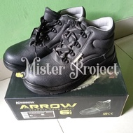 Wow Sepatu Safety Krisbow Arrow 6" Hitam / Sepatu Proyek Krisbow Murah