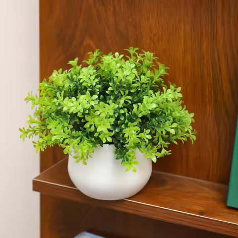 1PC 3D Simulation Plant Potted Plants. Suitable for business desks, hotels, restaurants, cafes, disp