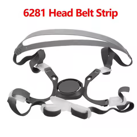 New 6281 Head Belt Strip Set For 6200 Dust Mask Half Face Gas Respirator Replace Accessories For 3m 