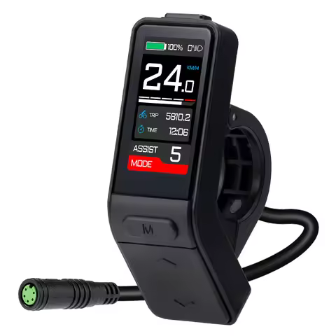 EBike Display SW102T LCD Screen Display 0-5 levels for BAFANG BBS01B BBS02B BBSHD Mid Motor Ebike Co