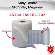[Add-On] Extra Protection Packaging Extra Layer Bubble Wrap / Pack With Inflatable Air Bubble
