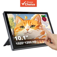 10.11920×1200 IPS, Monitor Sentuh IPS 10.1 Inci 1920×1200 Unew untuk Raspberry Pi