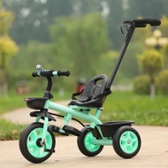 Tricycle with handle (BBY tricycle with handle) mainan budak. Ready stock in Malaysia