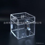 Money Box Storage Anti-dust Multi-Function Thick 31 Days Flip with Lock Transparent Key with Key Acr