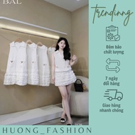 Huong fashion ruffle shirt dress