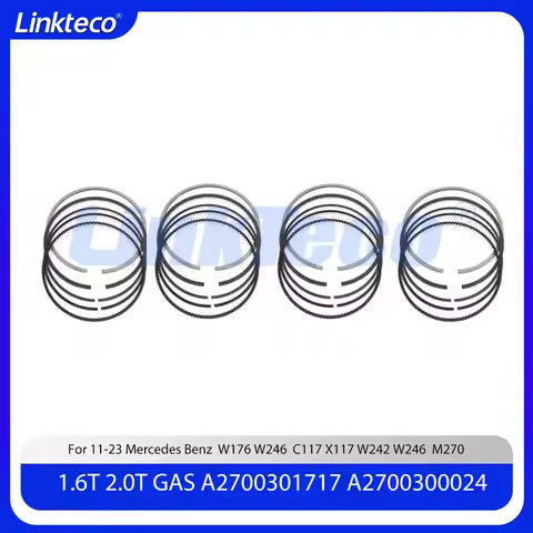 Engine Part STD Piston Ring Set Fit 1.6 2.0 T L4 M270 M274 For 11-23 1.6T 2.0T Mercedes Benz W176 W2