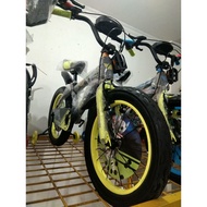 Sepeda Anak Sepeda BMX 18 inch ATLANTIS ( BAN JUMBO 3.0 ) ( KUNING / YELLOW )