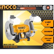 Ingco BG61502-5P 1/4HP Bench Grinder ~ ODV POWERTOOLS