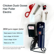 220V Electric Duck Plucking Handheld Poultry Plucking Machine Hair Removal Machine Duck Plucking Goo