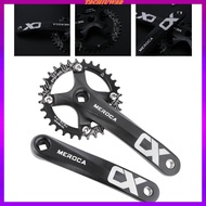 [Tachiuwa2] Road Bike Crankset Bicycle Aluminum Alloy Crankset Bike Accessories for MTB BMX Road Bic
