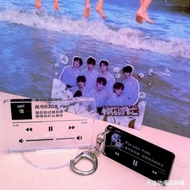 Music Lyrics Keychain tnt Times Youth League Acrylic Keychain Xue Zhiqian Keychain Pendant i24.6.12