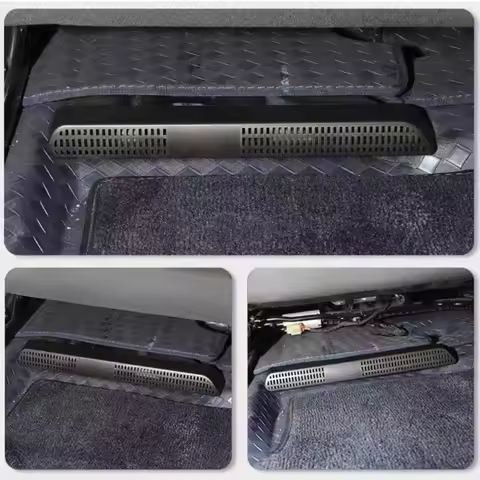 2 pcs Air conditioning ventilation mask under car seat Protective sticker For Audi Q4 E-Tron 2019-20