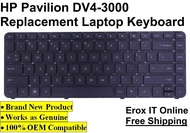 Replacement OEM Laptop Keyboard for HP 641761-001 / HP DV4-3000 OEM Keyboard