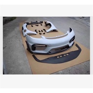 Car surround front bumper assembly fender rear lip body kit for Porsche 981 Cayman Boxster GT4RS