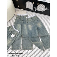 Alo 8113 mushroom-waist jeans