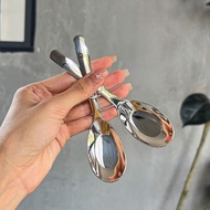 Thickened 316 stainless steel soup spoon, household rice spoon, dessert spoon tableware