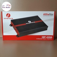 POWER INTERSYS ISP 4260 POWER 4 CH AMPLIFIER HIGH QUALITY INTERSYS-LULASHOP58