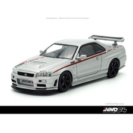 INNO64 - NISSAN SKYLINE GT-R (R34) NISMO R-TUNE (SILVER)
