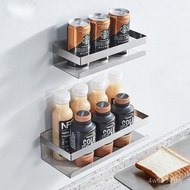 Hanger Seasoning Rack Tray 304 Cross-Border Free Condiment Perforated Shelf Rack Kitchen Kitchen Sto