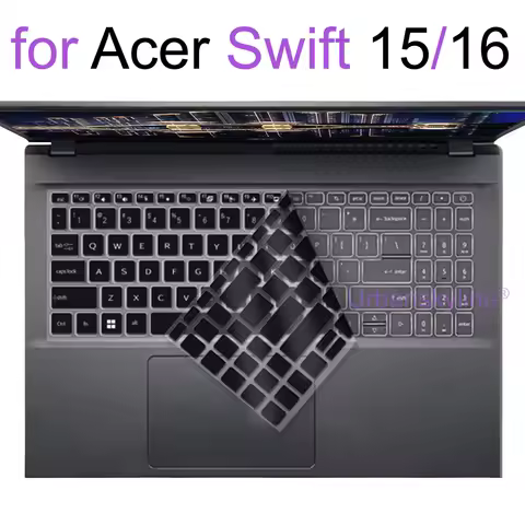 Keyboard Cover for Acer Swift 15 16 X GO Edge 3 Pro 5 SF16 SF315 SF316 SF515 SFA16 SFG16 SFX16 Silic