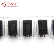 100pcs/lot SS310 SR3100 SMD SR310 Schottky Barrier Rectifier Diode 3A 100V DO-214AC SMA GREAT IT In 