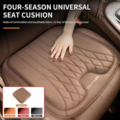 Car Seat Cushion Leather Ventilated All Season Seat Cushion Covers for BYD Atto 3 Song F0 Qin Pro G3