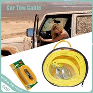 Heavy Duty Car Tow Cable 3m 4m Nylon Car Tow Strap with Safety Hooks