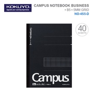 Kokuyo Campus Notebook Business B5 / A5 / A4 (5mm Grid) Perniagaan Notebook Kampus Kokuyo B5 / A5 / 