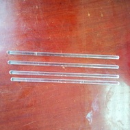 Glass chemical stirring chopsticks, transparent (ships within 2 hours)