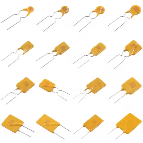 100PCS Jk30 Plug In Self Resettable Fuse Pptc Ruef 30V 0.9A 1.1A 1.35A 1.5A 1.6A 1.85A 2A 2.5A 3A 4A