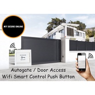 Door Access / DC Sliding / Ac Sliding / Folding Autogate Smartphone Wifi Control Push Button Opener / Indoor Switch