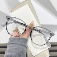 Fashion Korean version of anti-blue glasses men's tide black no degree glasses frame women's plain f