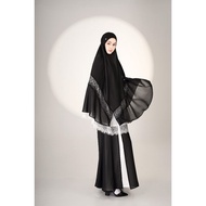 Mini Telekung ARJANA Batrisyia in Black